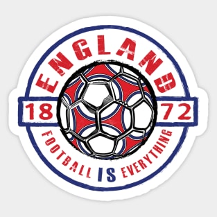 Football Is Everything - England Vintage Sticker